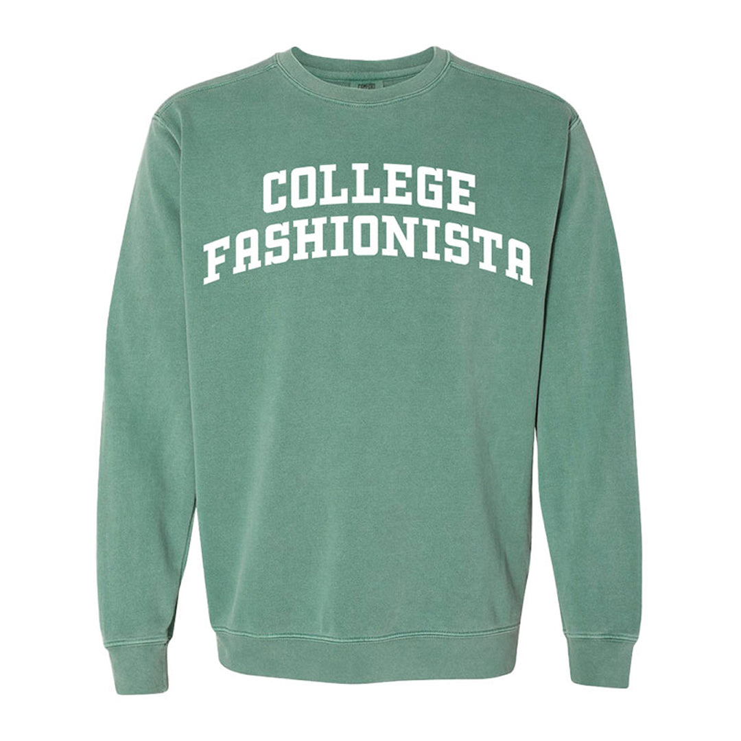 College Fashionista Varsity Pullover
