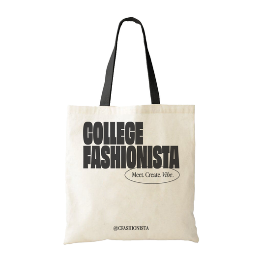 College Fashionista Tote Bag