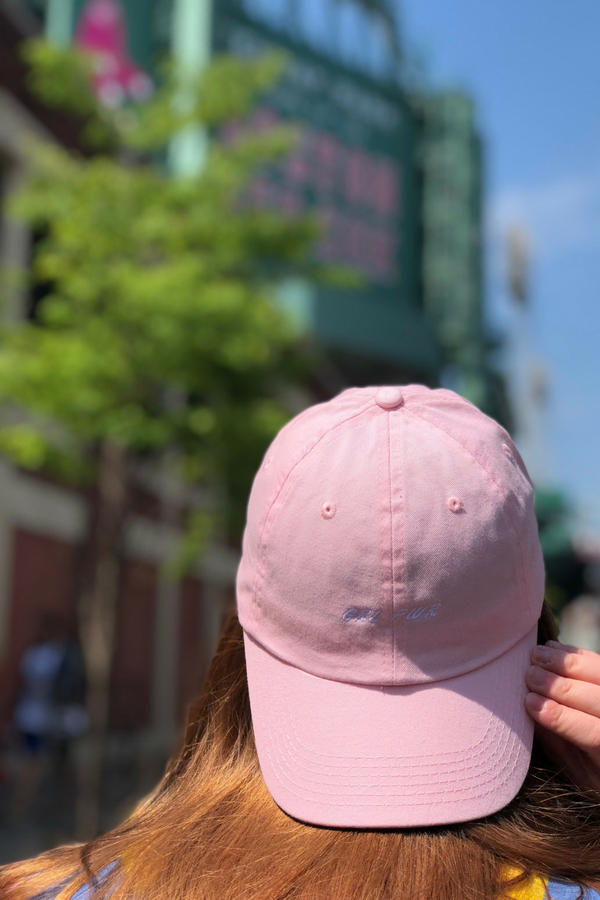 GRL PWR Baseball Cap - Millennial Pink