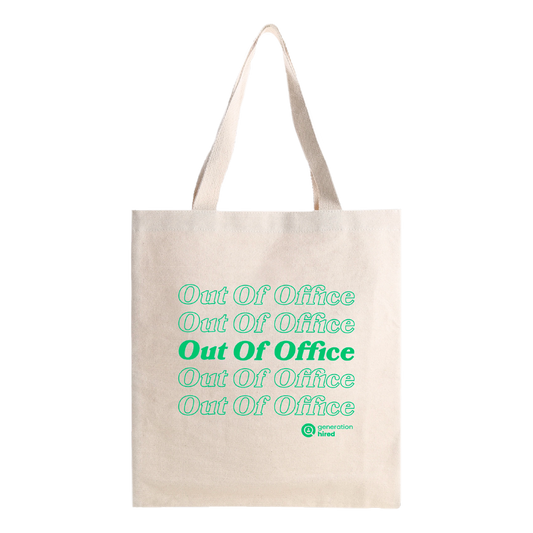 Generation Hired Out of Office Tote Bag
