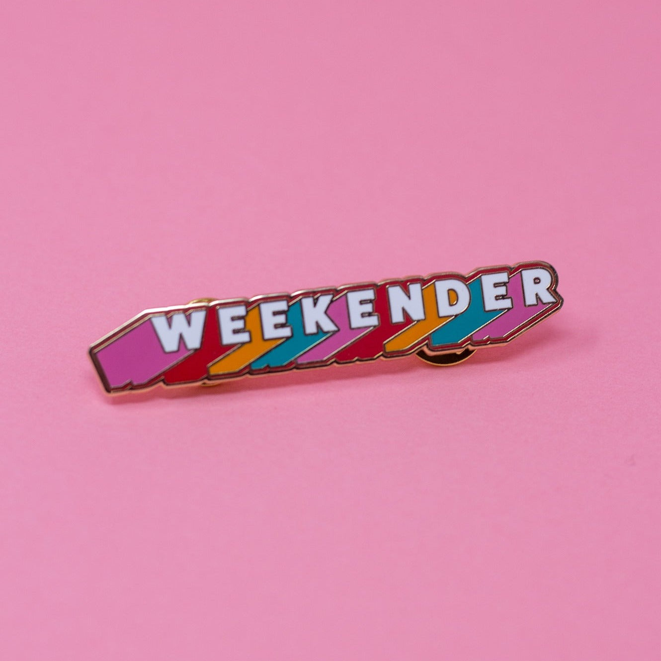 Weekender Enamel Pin