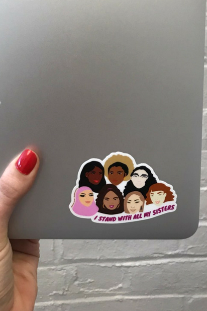 Stand With My Sisters Sticker